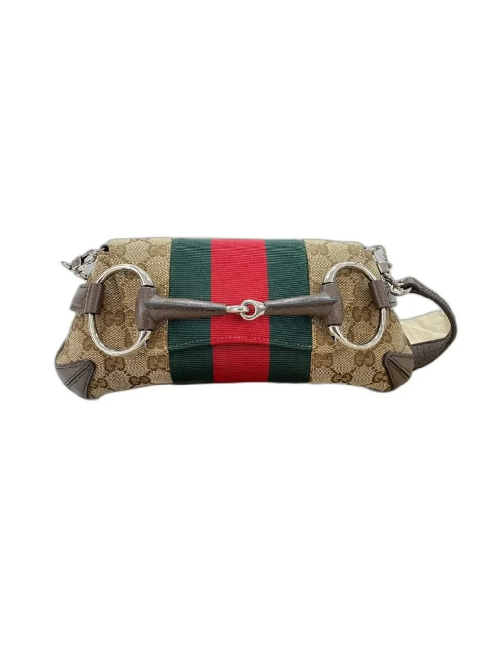 Gucci Handbag Horsebit Brown
